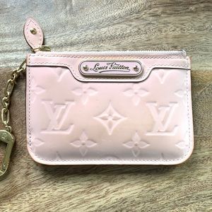 SOLD Louis Vuitton Vernis Cles Pochette Rose Pink